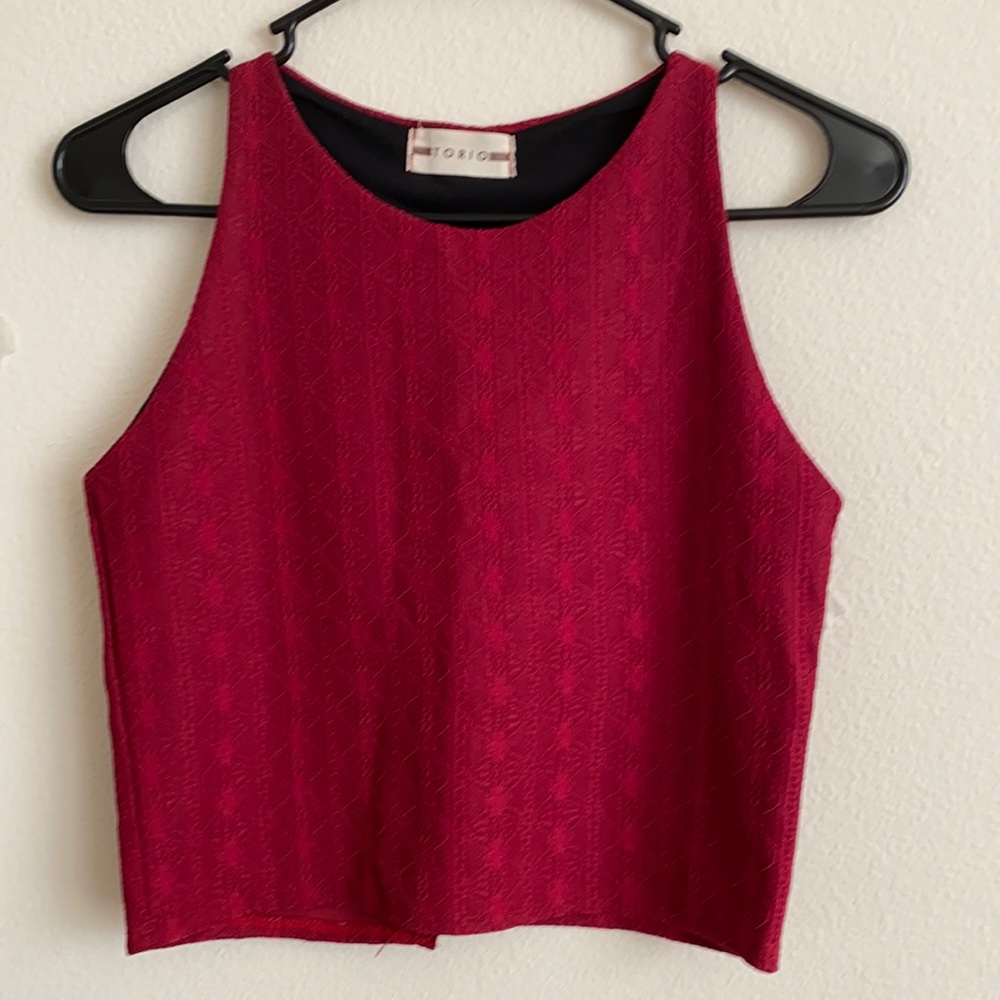 Red Crop Top (XS)